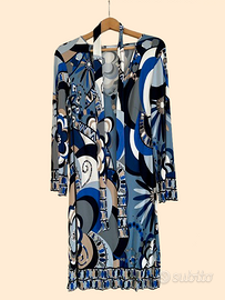 Emilio Pucci vestito longuette a maniche lunghe