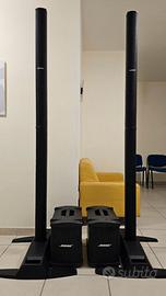 Impianto Professionale BOSE L1 Casse Attive e SUB