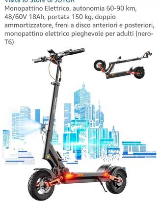 Monopattino elettrico JOYER T6