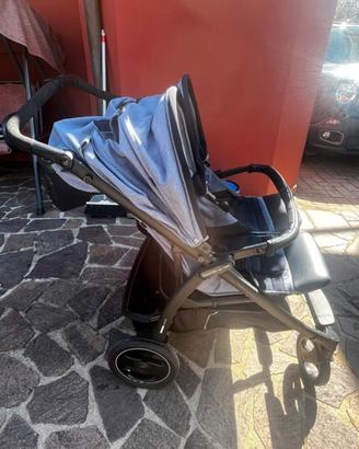 Passeggino Trio Gemellare Peg Perego