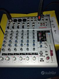 Mixer Phonic Elix Board 12 Firewuire + Microfoni