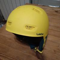 Casco e occhiali sci