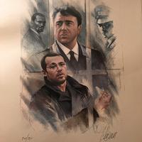 LITOGRAFIE CARABINIERI CINEMA