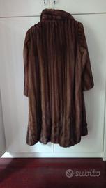 Pelliccia in visone demi buff misura lunga