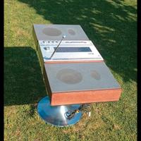 Telefunken serie 205 HI-FI anni 70 space age 