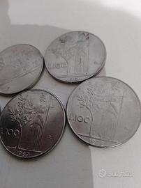 MONETE 100 LIRE MINERVA