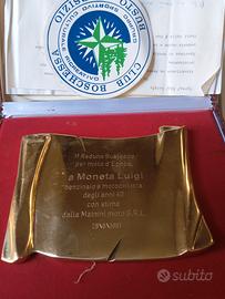 medaglia commemorativa evento motociclisti 