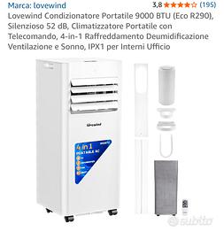 Condizionatore portatile 9000 btu