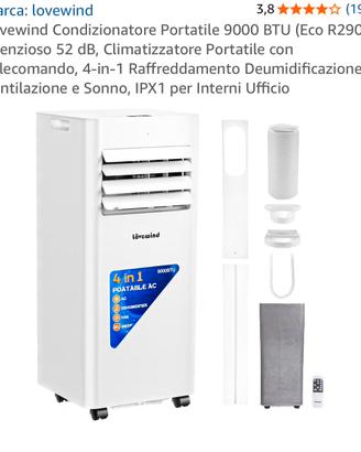 Condizionatore portatile 9000 btu