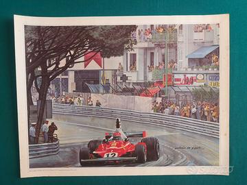 stampe da calendario Ferrari 1980