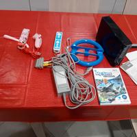 nintendo wii con controller e gioco 