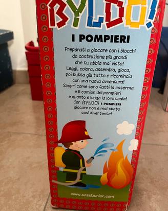 gioco di costruzioni Byldo i pompieri