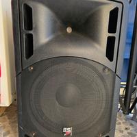 Cassa amplificata 250 watt cono da 12"