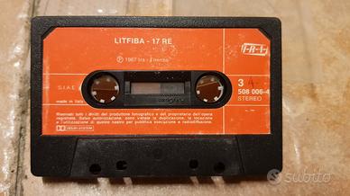 Litfiba mc 17 re cassetta 3-4 prima edizione