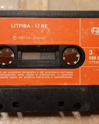 Litfiba mc 17 re cassetta 3-4 prima edizione