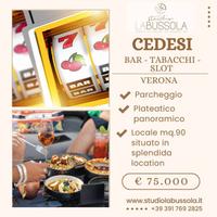 STORICO BAR TABACCHI CON SLOT MACHINE A VERONA