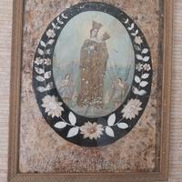 Quadro Madonna di Trapani antico