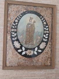 Quadro Madonna di Trapani antico