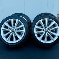 4 Cercchi in lega e gomme M+S 235/45 ZR 18