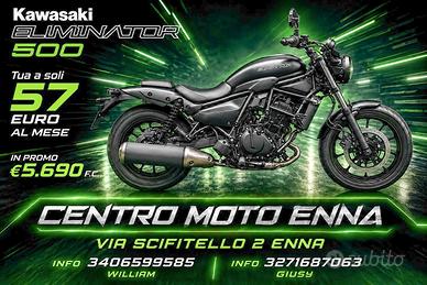 Kawasaki Eliminator 500 TUA A 55 EURO AL MESE