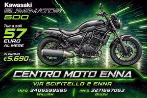 Kawasaki Eliminator 500 TUA A 55 EURO AL MESE