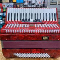 Fisarmonica 120 Bassi 41 Tasti Rossa DAM