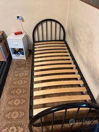 2 letti 180 x 80 + 2 materassi stessa misura