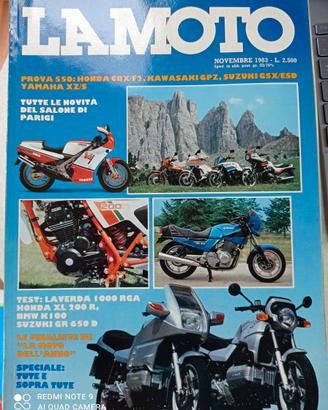 Rivista LA MOTO numero 11 anno 1983