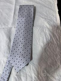 Cravatta grigia Gianni Versace