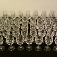 Bicchieri cristallo boemia