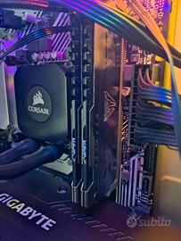 Kit Mainboard, cpu, ram e raffreddamento a liquido