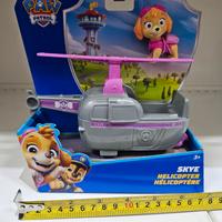 Paw patrol skie con elicottero di salvataggio 