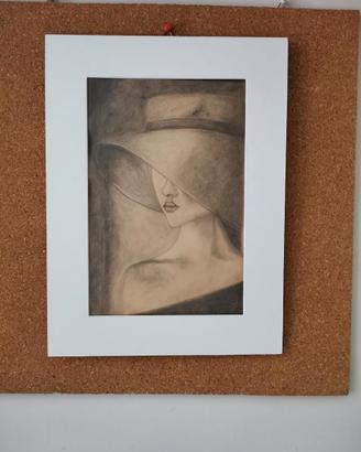 Dipinto a carboncino