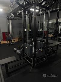 Postazione cavi , 5 stack station Technogym