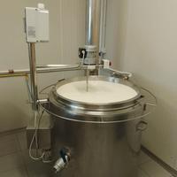Tina gas Inox 200L macchina per caseificio