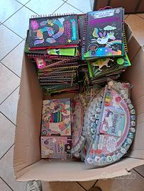 LOTTO MATERIALE PER BAMBINI IDEALE PER MERCATINI