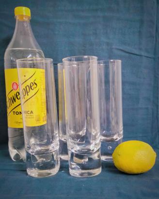 Set 4 Bicchieri Tumbler Vintage originali Anni '70