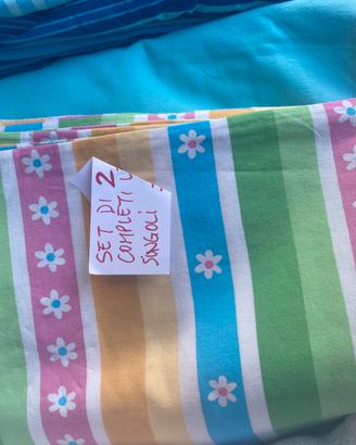 Set due completi letto singolo