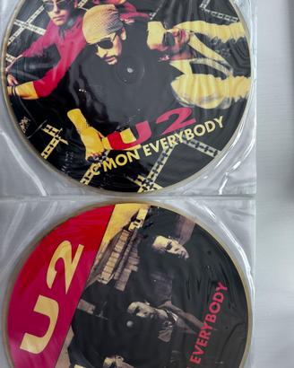 Vinile raro U2 C’mon Everybody 1994