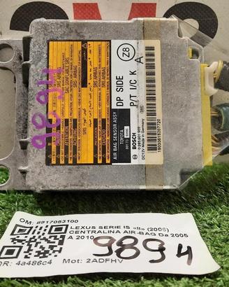 CENTRALINA AIRBAG LEXUS IS 220 Berlina 8917053100