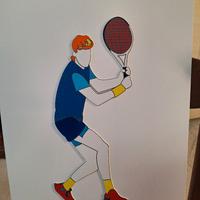 marco lodola ,opera Grafica novità  sinner 