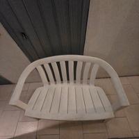 Panchina in plastica