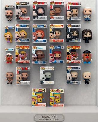 Collezione 17 mini Funko pop Originali in Blocco