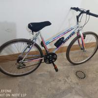 Meravigliosa Mountain bike per donna, usata solo d