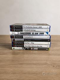 Lotto Giochi PS2 Wii Xbox 360 Originali – 8 Giochi