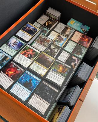 Lotto 3000 carte mtg con rare