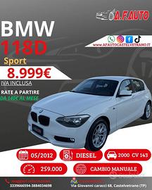Bmw 118d 5p. Sport