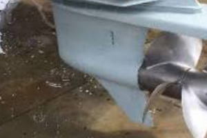 Piede duo prop volvo penta sx