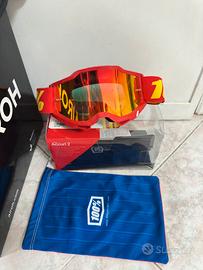 Maschera 100% Accuri 2 Red- Lente a Spe
