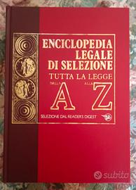 Libro "Enciclopedia Legale dalla A alla Z" anni 80